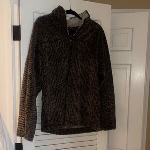 EUC True Grit Charcoal Sherpa Jacket